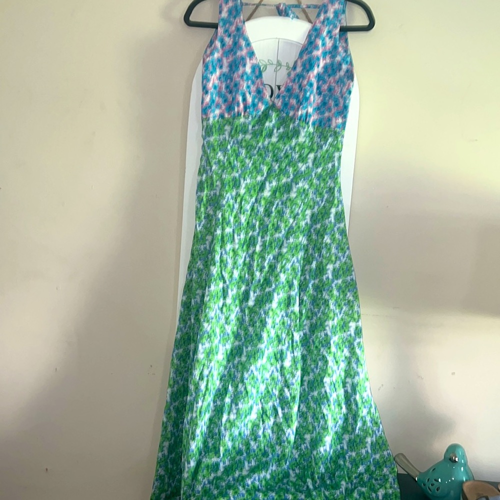 Amazon- Women 's Summer Boho Long Tank Dress Elegant - size small - Picture 2 of 9